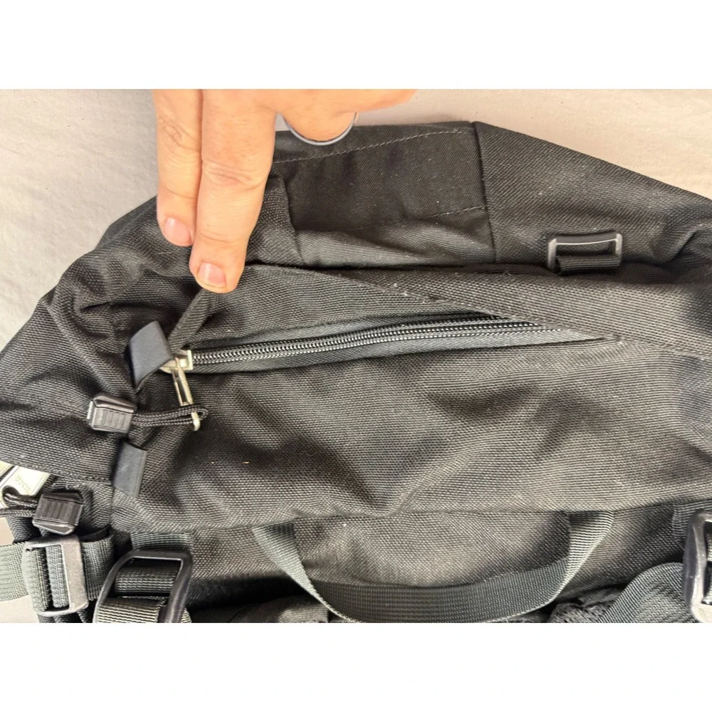Cirqueworks‎ Technical Hiking/Climbing Backpack Black HD Multi Strap Outdoor Bag
